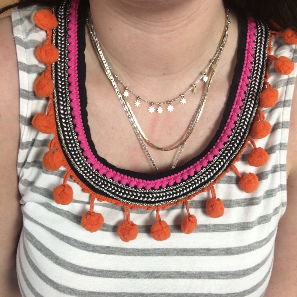 ANTHRO / Boho Tassel Blouse - Picture 3 of 6